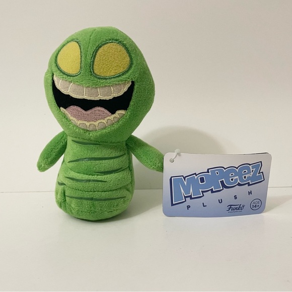 2016  Ghostbusters Slimer Plush Stuffed Animal 5 Inch Funko Mopeez Character Toy - Picture 13 of 13
